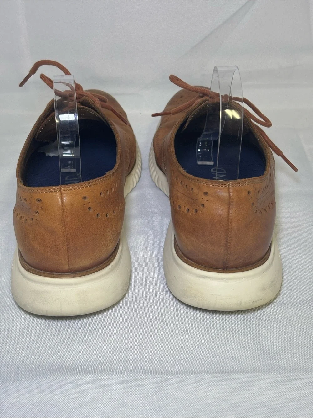 Cole Haan 2.Zerogrand Mens Size 10.5 Brown Classic Leather Wingtip Oxford Shoes